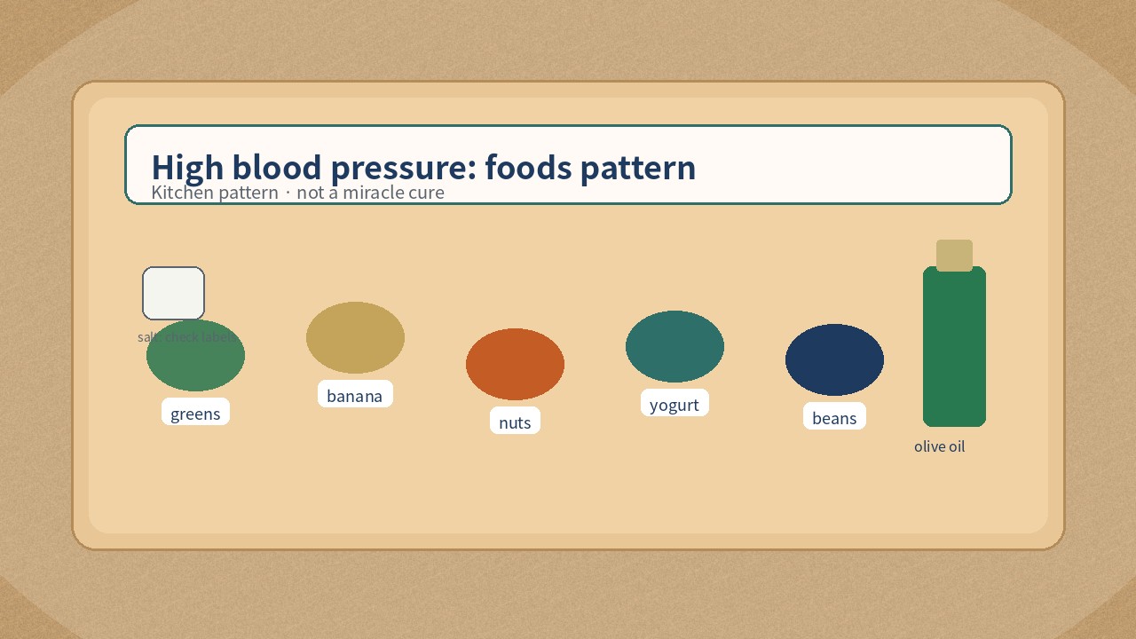High Blood Pressure Foods to Eat and Limit: A Practical Kitchen Guide