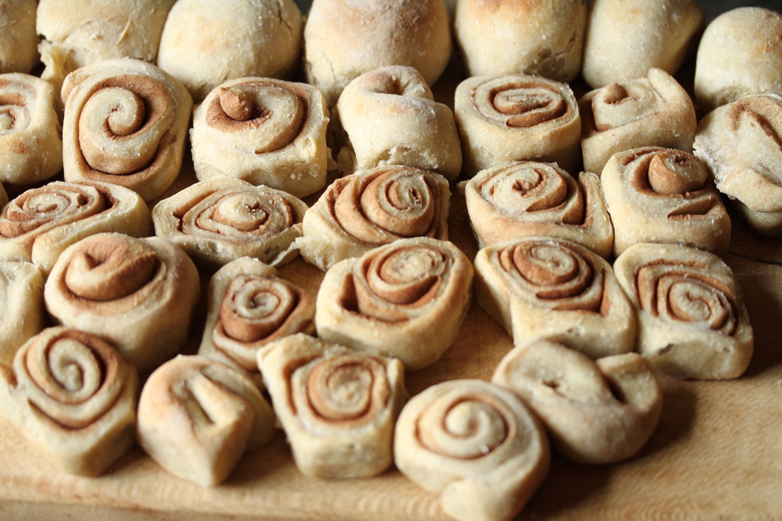Gluten-free bread rolls for a celiac disease diet
