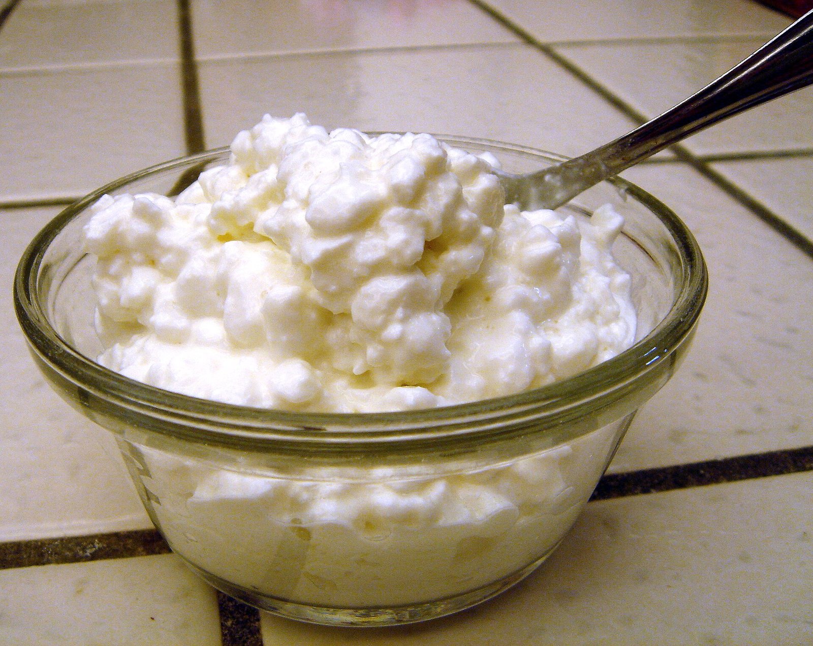 Cottage cheese as a low-fat dairy protein staple on a post-bypass shopping list