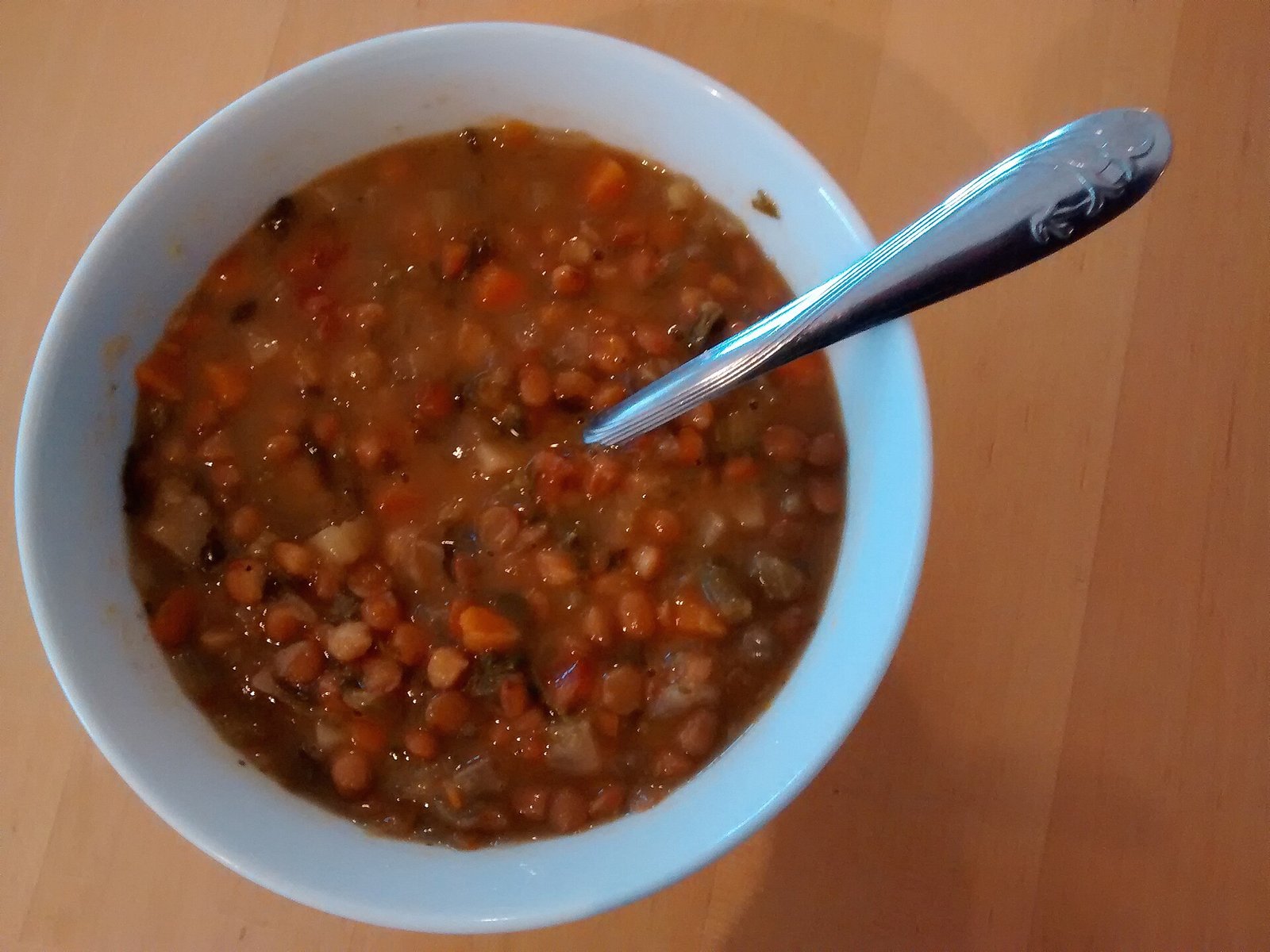 Lentil vegetable soup as a fiber-rich plant meal for cervical spondylosis kitchen days