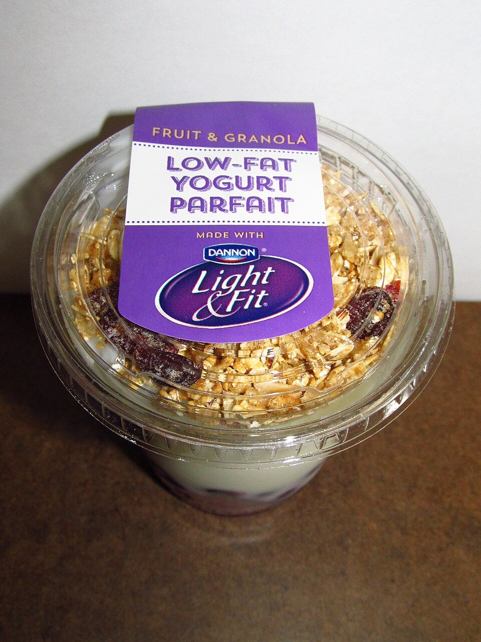 Yogurt parfait showing ordinary calcium-containing foods are not automatically banned in primary hyperparathyroidism