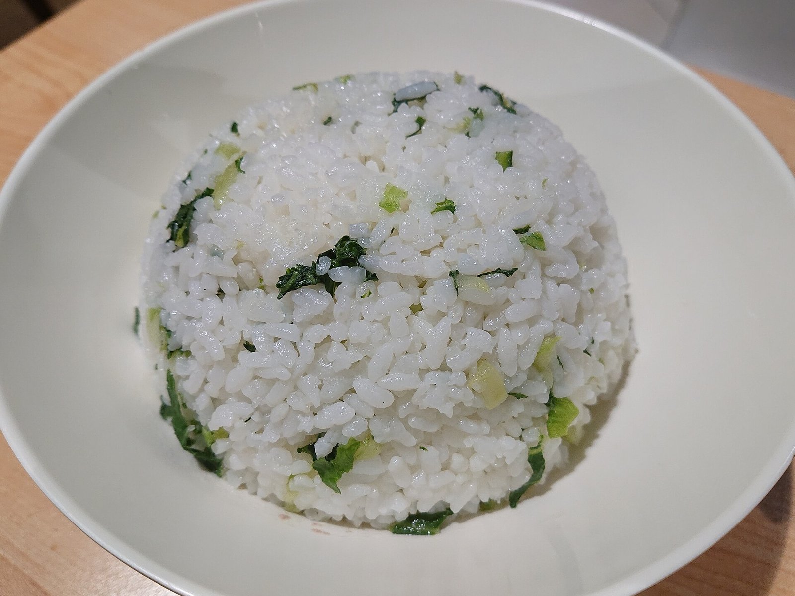 Vegetable rice bowl as an ordinary balanced dinner pattern with thyroid nodules