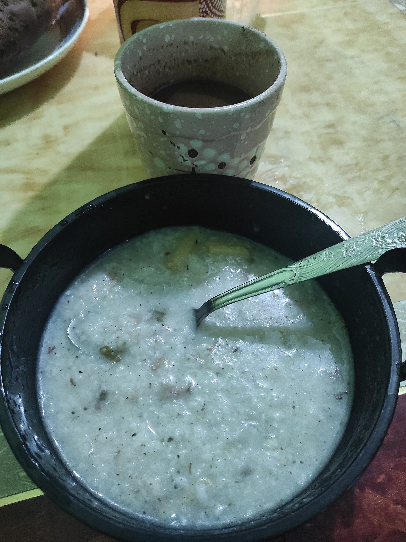 Filipino-style porridge as another soft texture option after sinus surgery