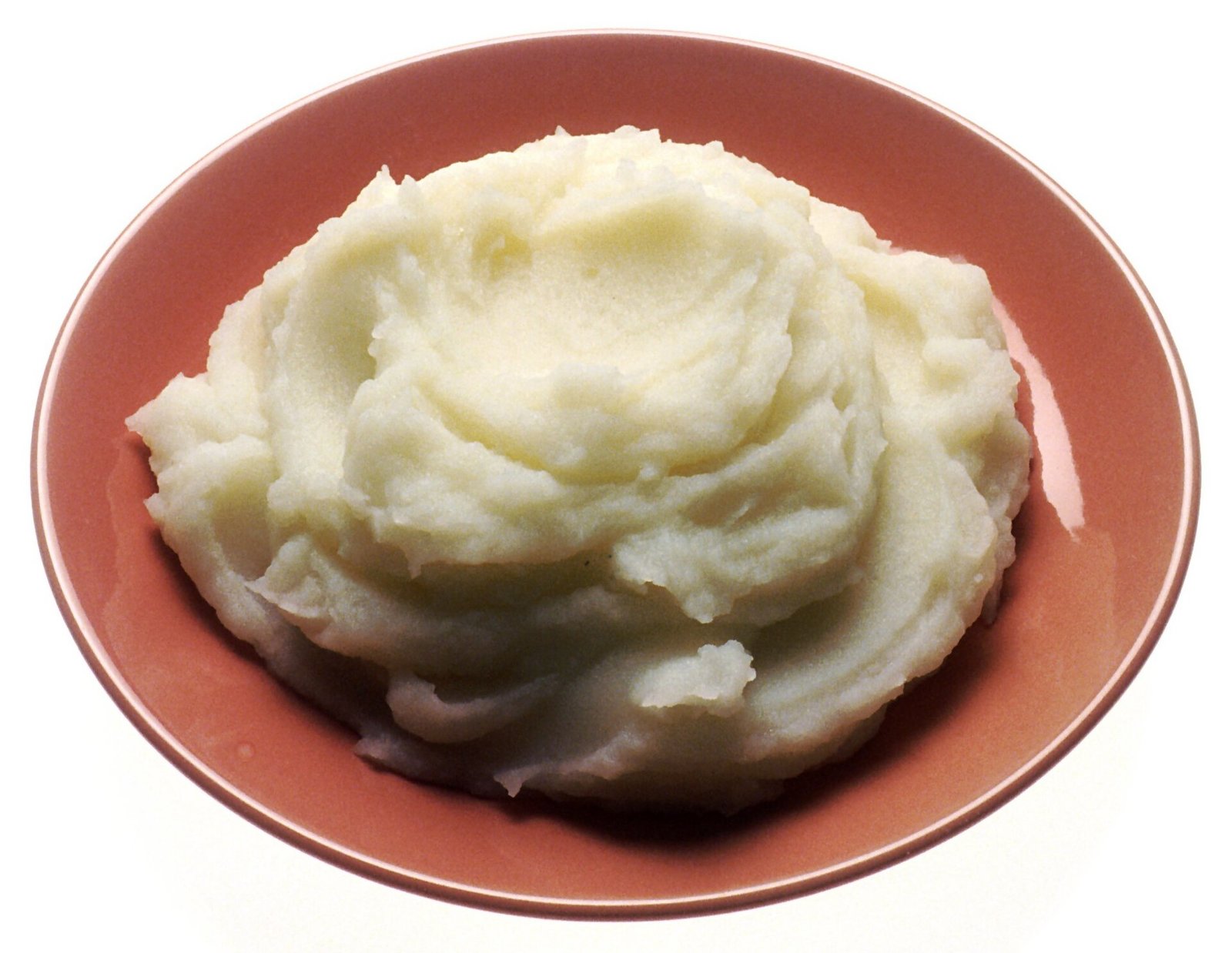 Bowl of smooth mashed potatoes, a soft low-fiber food for a gastroparesis diet