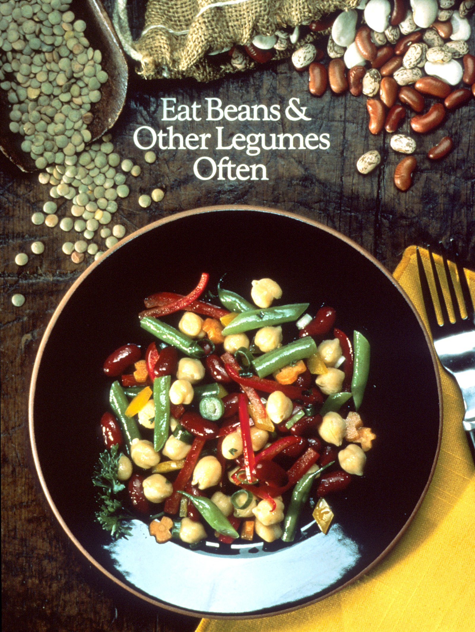 Mixed beans and legumes as everyday balanced-protein foods