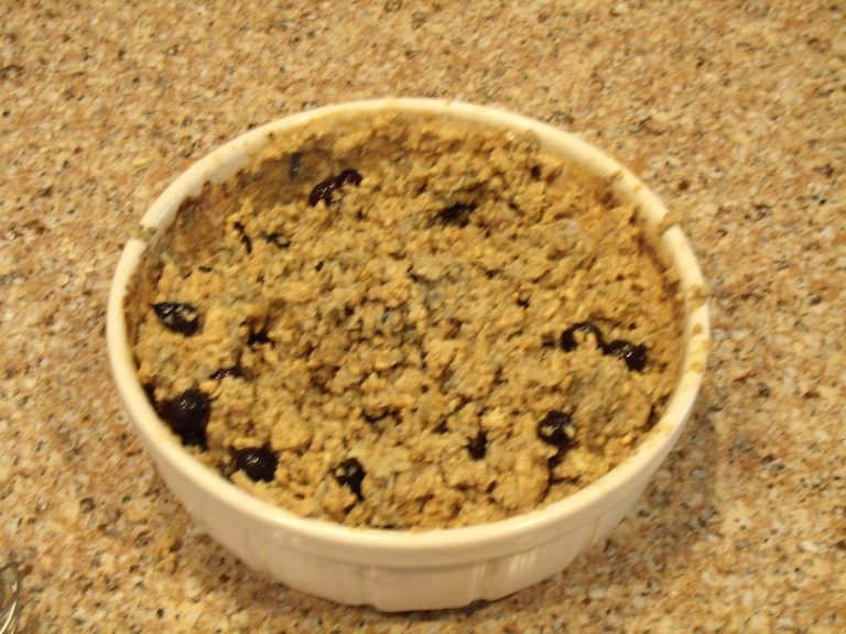 Blueberry oatmeal breakfast illustrating MIND-leaning habits with mild cognitive impairment
