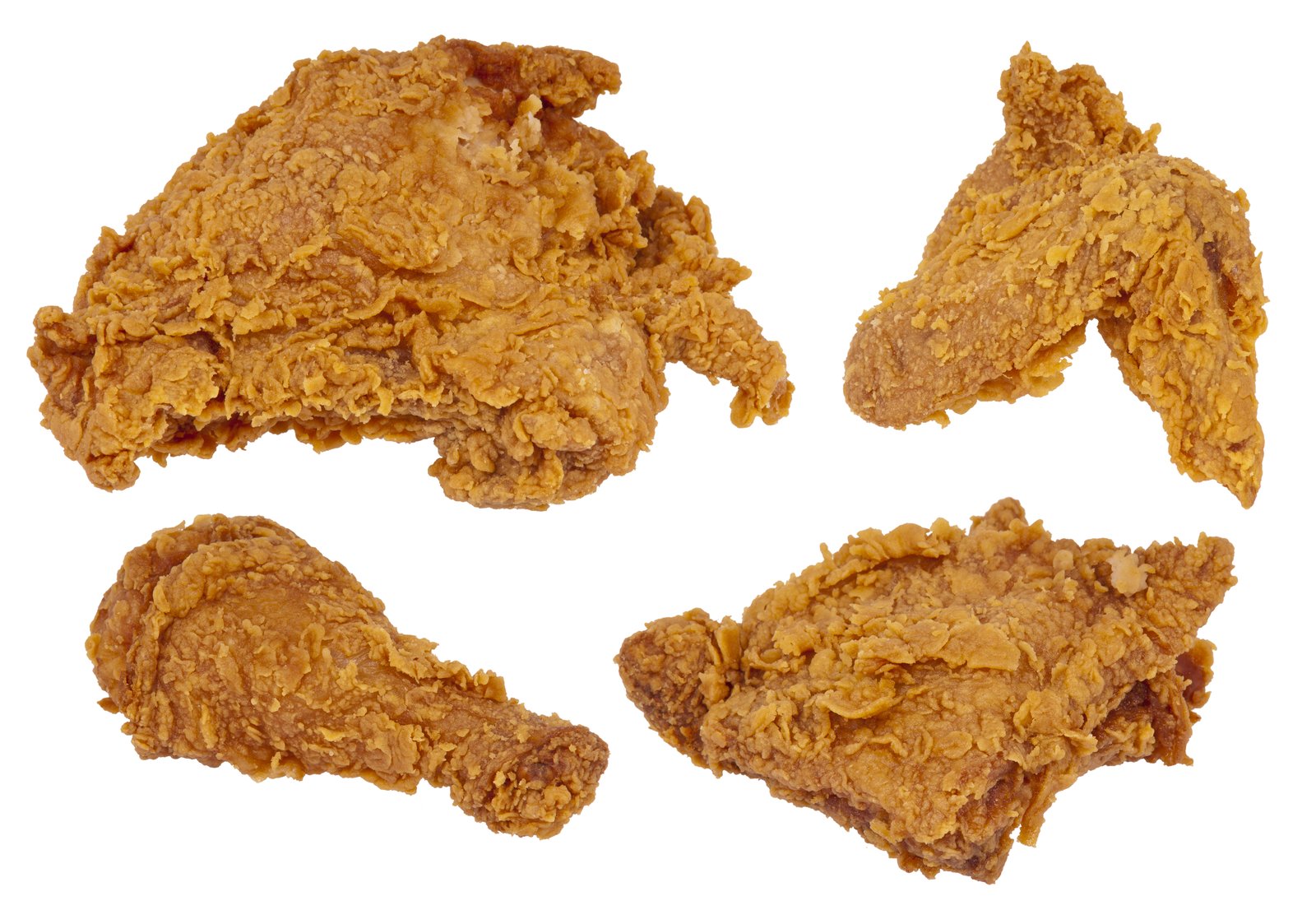 Fried chicken, an example of the fried foods to limit on a gallstones diet