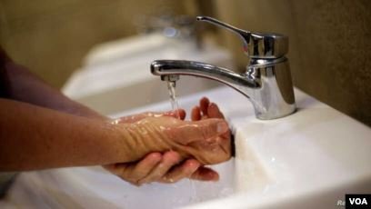 Hand washing supporting food hygiene messaging for H. pylori