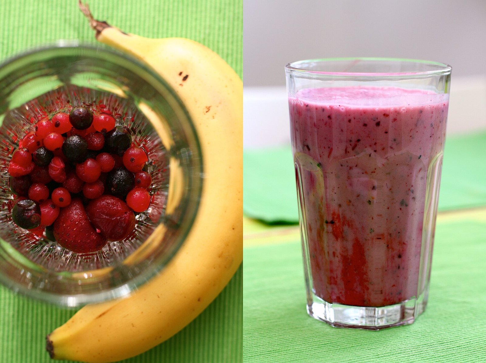 Banana berries and buttermilk-style bowl for low-effort long COVID calories